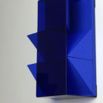 'untitled' blue sculpture